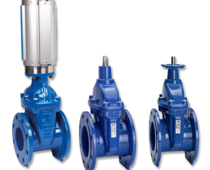 AVK gate valves for wastewater